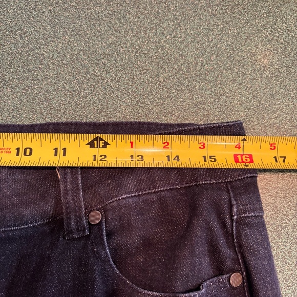 Cabi Jeans Womens size 10 Blue Denim Dark wash Flare Leg Trouser Jean - Picture 11 of 11